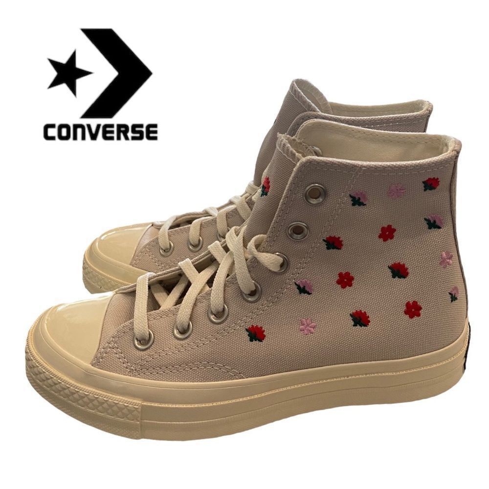 NEW Converse Chuck 70 Women's Floral Embroidery High Top Sneakers 6 8